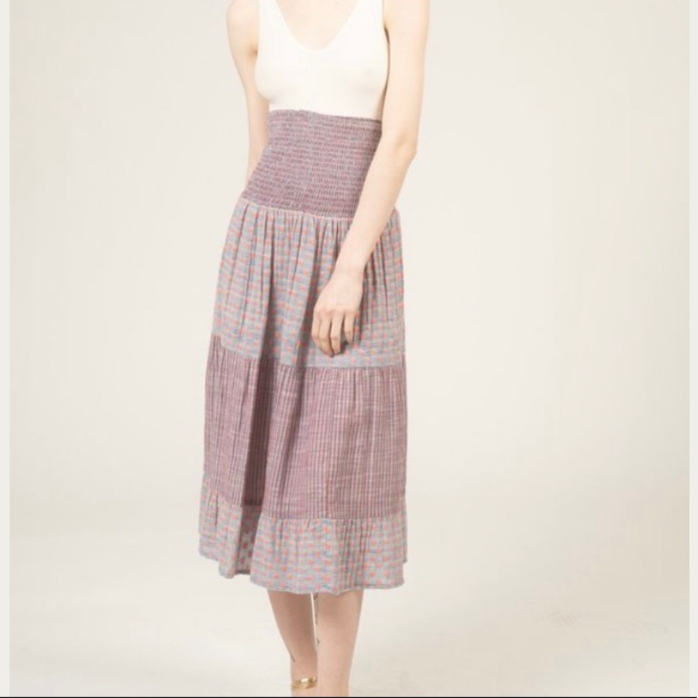 Ace & Jig Dot Daphne Skirt Medium